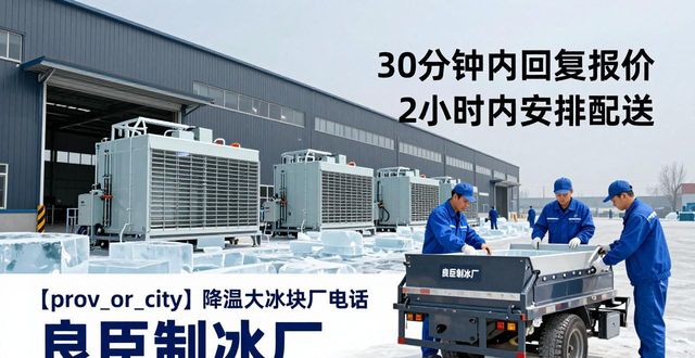 双流降温大冰块厂电话 良臣制冰厂